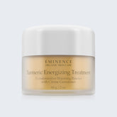 Eminence Organics Turmeric Energizing Treatment on blue background